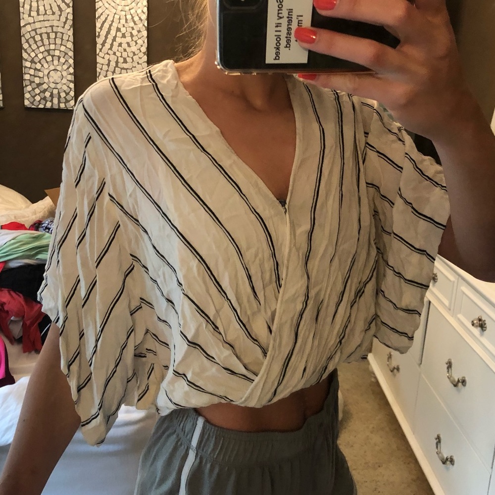 Free People Crop Blouse - Picture 5 of 5